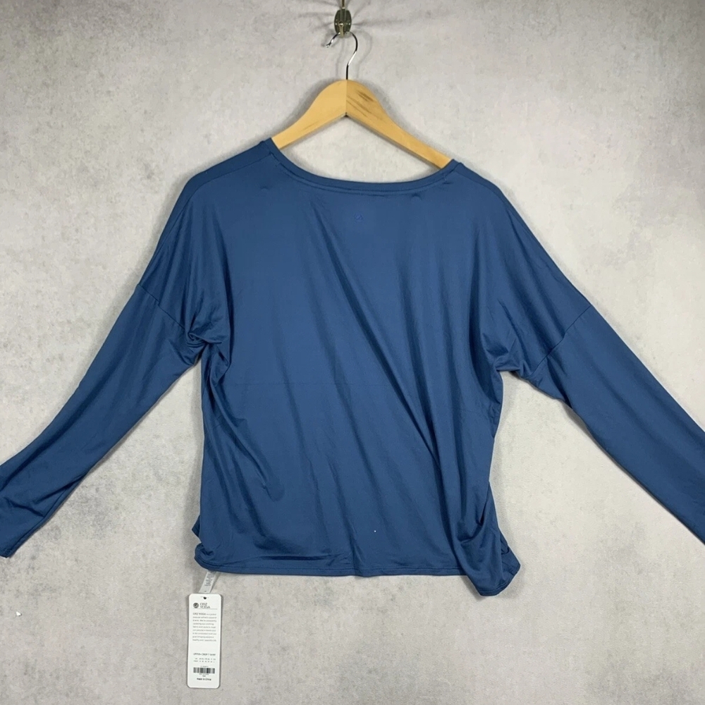 CRZ YOGA Womens Long Sleeve Crop T-shirt Yoga Medium 8/10 - Picture 5 of 5